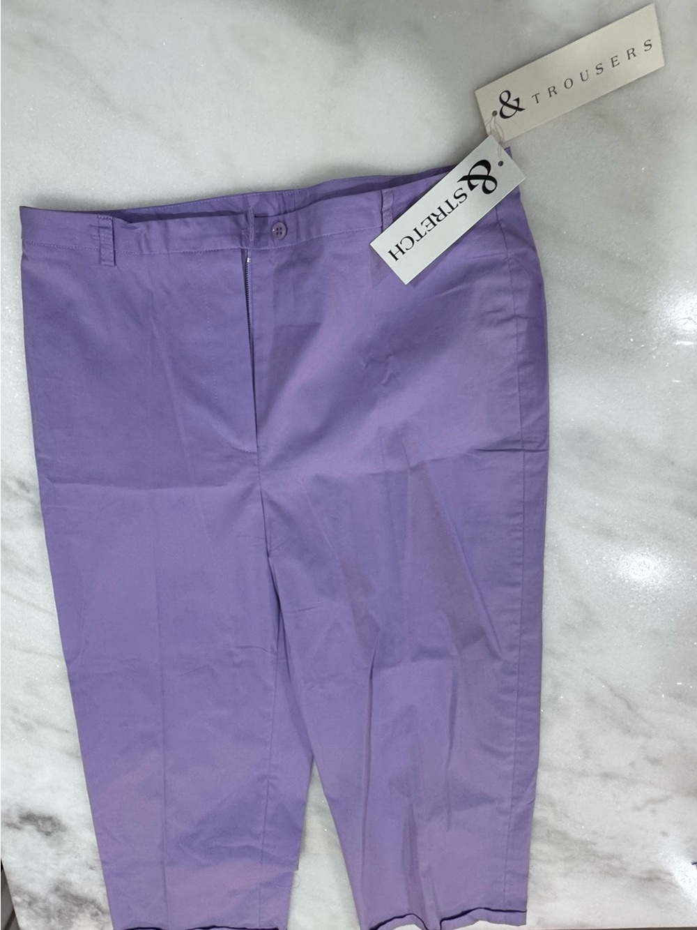 Lilac High-Neck Crop Jumpsuit - Women - Picture 6 of 10